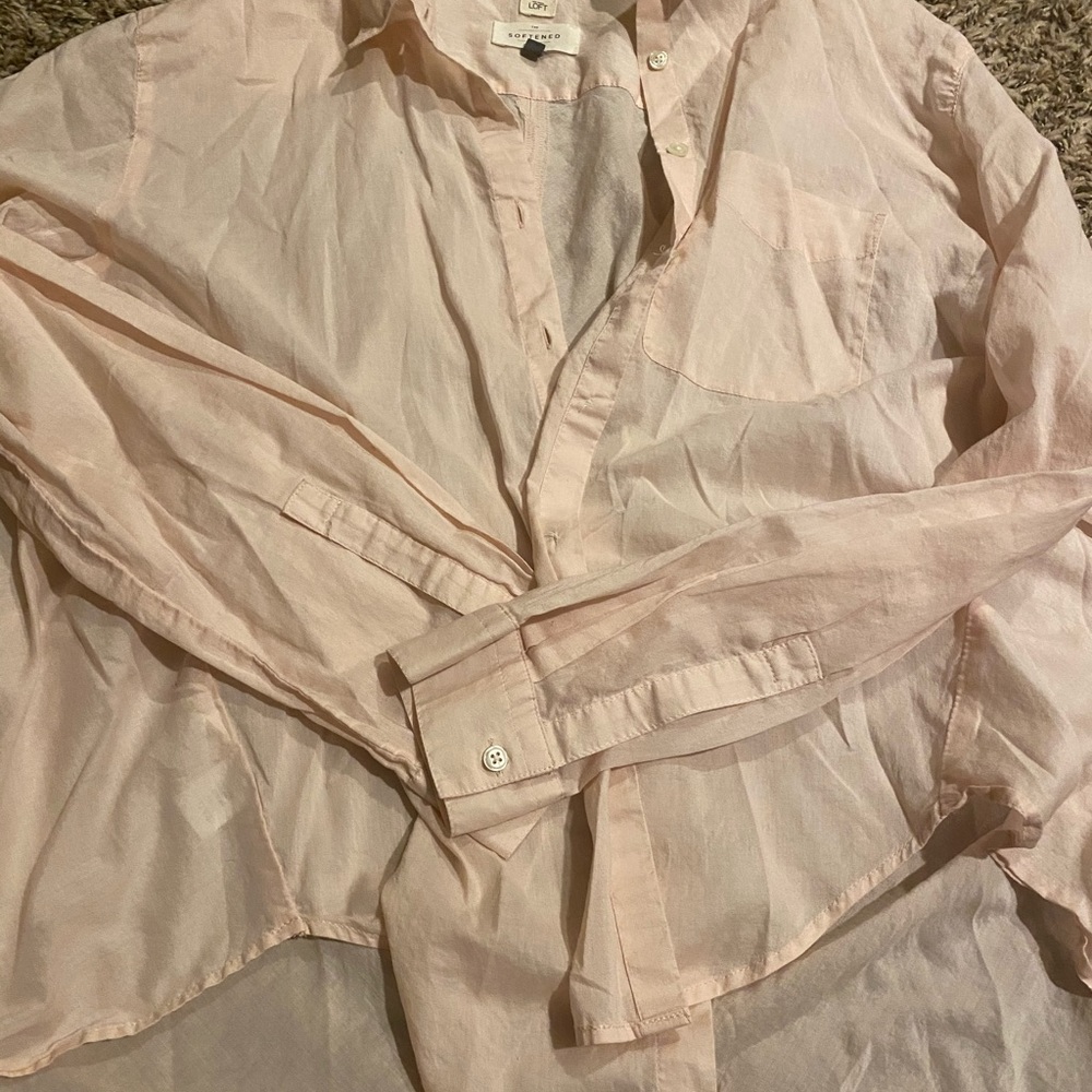 🖤 5/$25 🖤 Peach loft blouse
